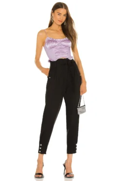 Rilee Crop Top Purple -Fashion Clothing SPDW WS1345 V4