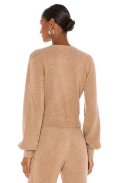 Spiritual Gangster Melody Sweater Camel -Fashion Clothing SPRG WK59 V3