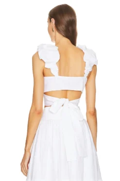 Bella Crop White -Fashion Clothing TFEM WS4 V3