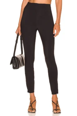 THEORY Seamed Legging Black