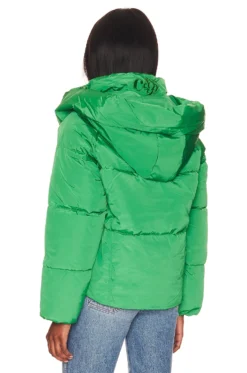 X Cartia Mallan Puffer Jacket Green -Fashion Clothing TOAR WO29 V4