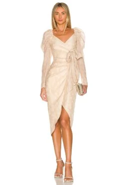 Renee Dress Sandstone