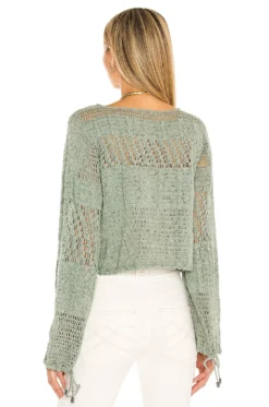 Willow Pullover Sage Green 6 Willow Pullover Sage Green -Fashion Clothing TULA WK543 V3