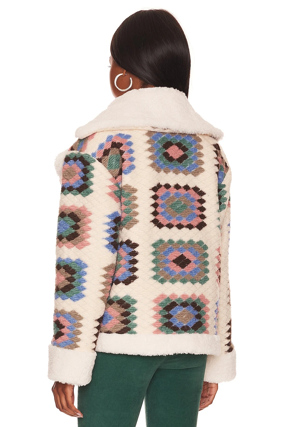 BROOKE ジャケット Ivory Multi 4 BROOKE ジャケット Ivory Multi - Image 4