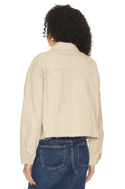 Nora Jacket Almond Stripe 8 Nora Jacket Almond Stripe -Fashion Clothing TULA WO220 V4