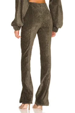 Valerie Pant Olive Green -Fashion Clothing TULA WP220 V3