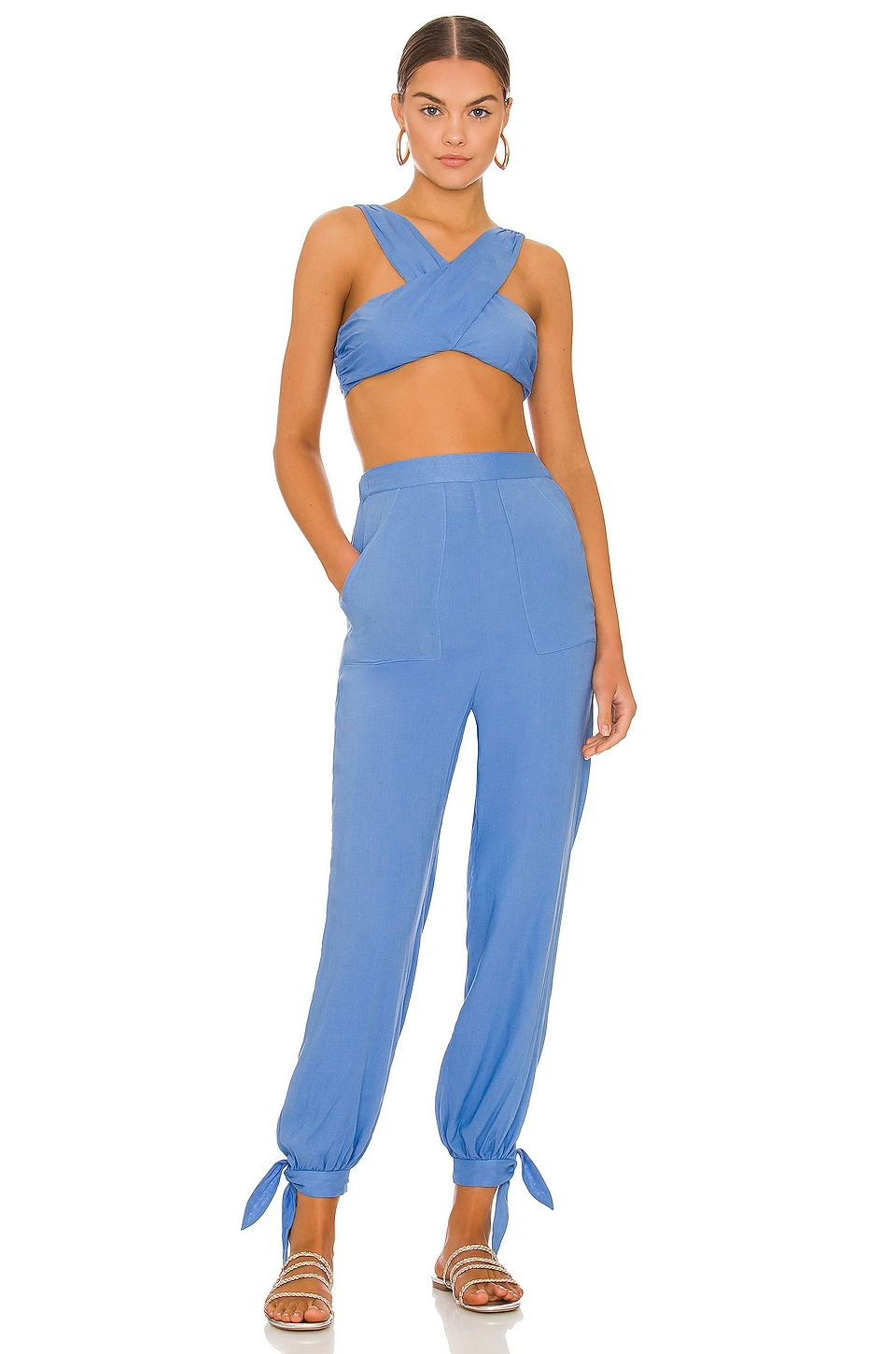 Kendra Top Blue 4 Kendra Top Blue - Image 4