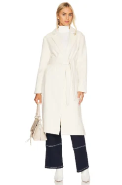 Love Affair Coat Blanc