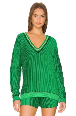 Nirvarna Louie Sweater Green