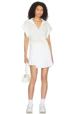 Varley MAILLE FULTON Snow White 9 Varley MAILLE FULTON Snow White -Fashion Clothing VARR WK92 V5