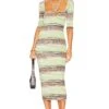 Veronica Beard Kante Knit Dress Multi