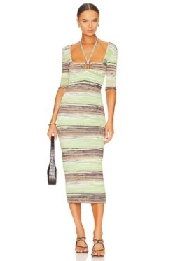 Veronica Beard Kante Knit Dress Multi