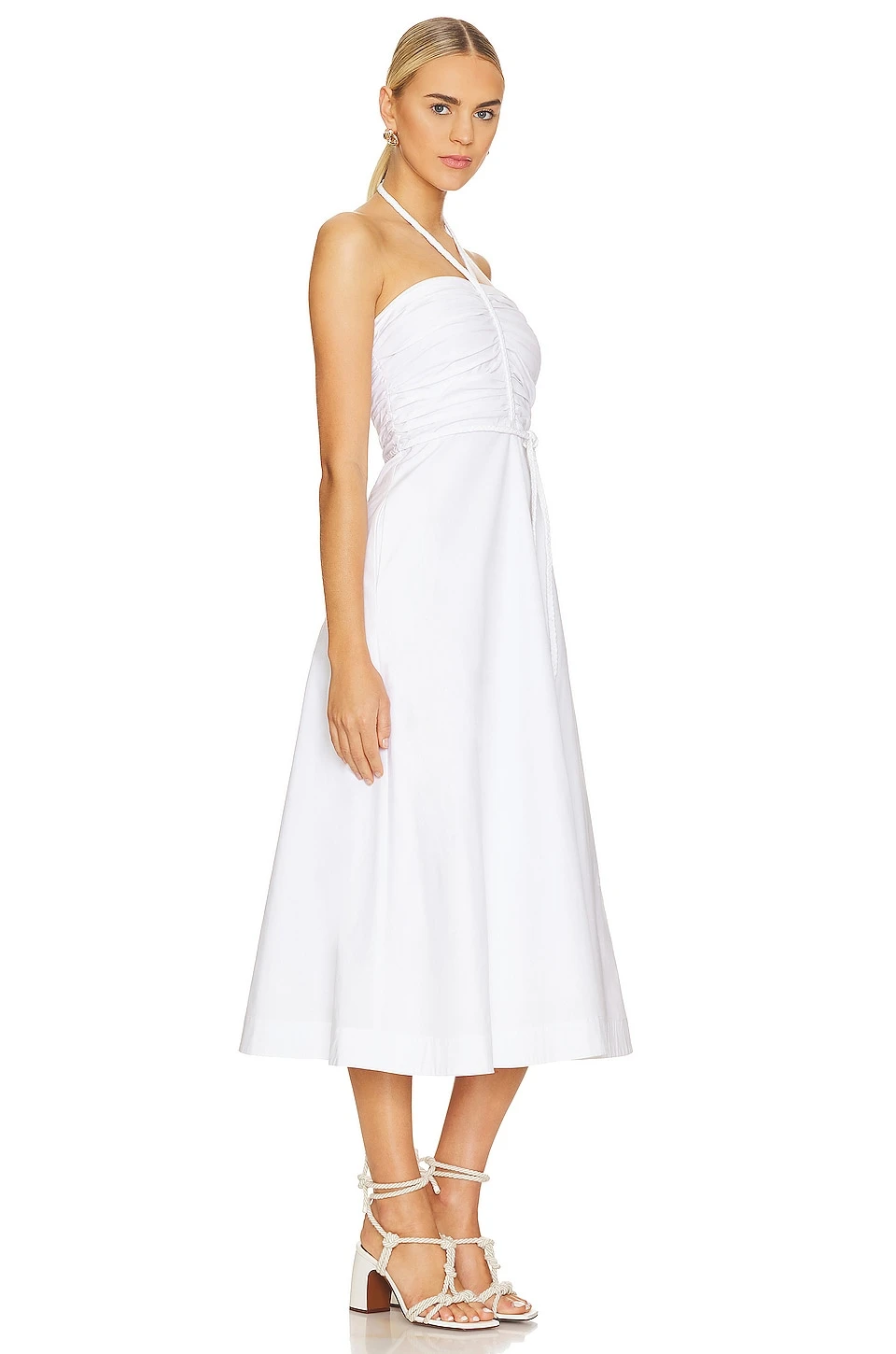 Veronica Beard Tucker Dress White 2 Veronica Beard Tucker Dress White - Image 2