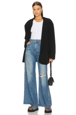 Veronica Beard Taylor High Rise Wide Leg Enough Said -Fashion Clothing VBRD WJ66 V4