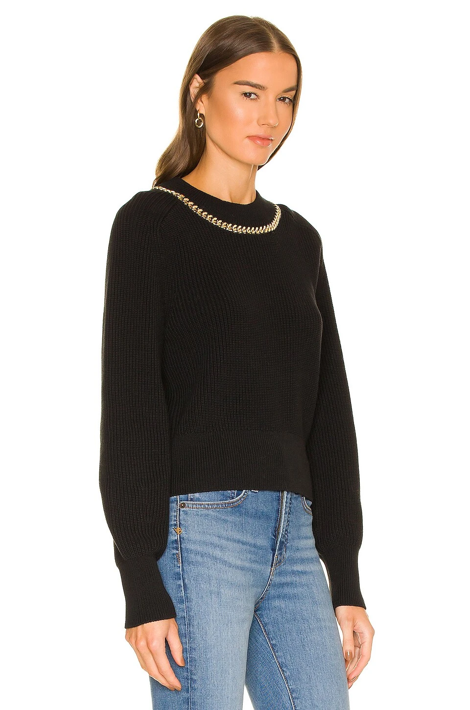 Veronica Beard Wara Pullover Black 2 Veronica Beard Wara Pullover Black - Image 2