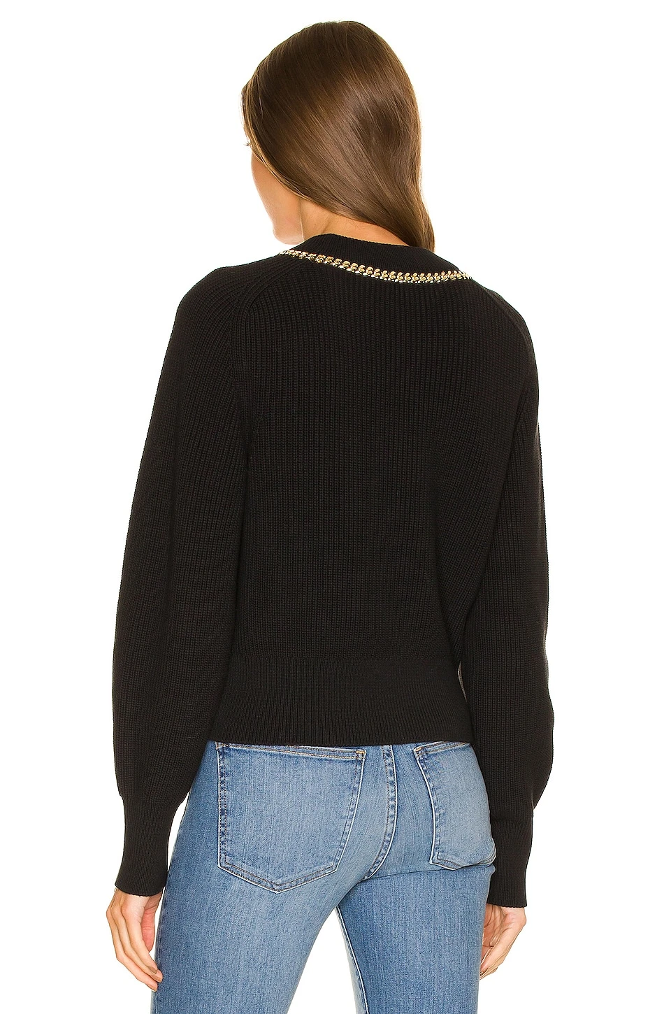 Veronica Beard Wara Pullover Black 3 Veronica Beard Wara Pullover Black - Image 3