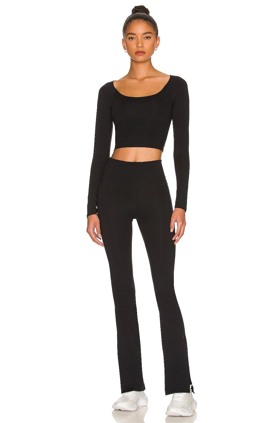 MoveWell Leo Long Sleeve Top Black 4 MoveWell Leo Long Sleeve Top Black - Image 4