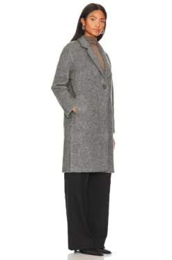 Coatigan Brushed Grey 7 Coatigan Brushed Grey -Fashion Clothing WWAR WO4 V3