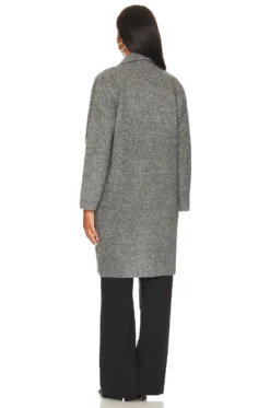 Coatigan Brushed Grey 8 Coatigan Brushed Grey -Fashion Clothing WWAR WO4 V4