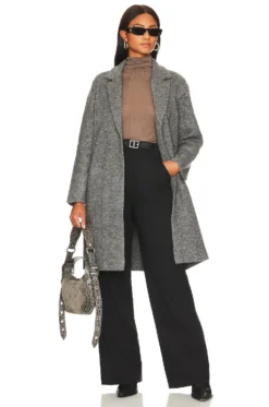 Coatigan Brushed Grey 9 Coatigan Brushed Grey -Fashion Clothing WWAR WO4 V5