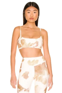 Cami Bra Top Beige Multi