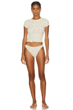 Scoop Panty Cream & Micro Roses 7 Scoop Panty Cream & Micro Roses -Fashion Clothing WWWR WI49 V4