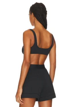 Scoop Bra Black -Fashion Clothing WWWR WI50 V3