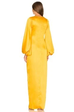 Tawa Dress Yellow 5 Tawa Dress Yellow -Fashion Clothing YAUR WD9 V3