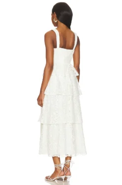 Gabi Midi Dress Hollywood Lace -Fashion Clothing YUMI WD565 V3