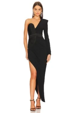 It's No Game Gown Black -Fashion Clothing ZHIR WD198 V1 1